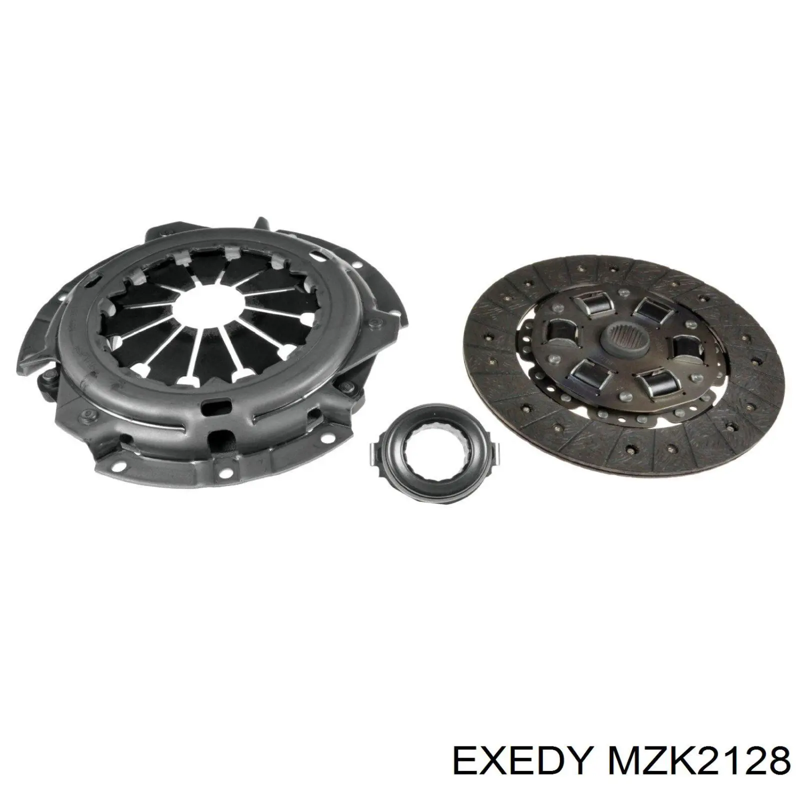 Комплект зчеплення (3 частини) Exedy MZK2128 ціна, від 209.72 USD
