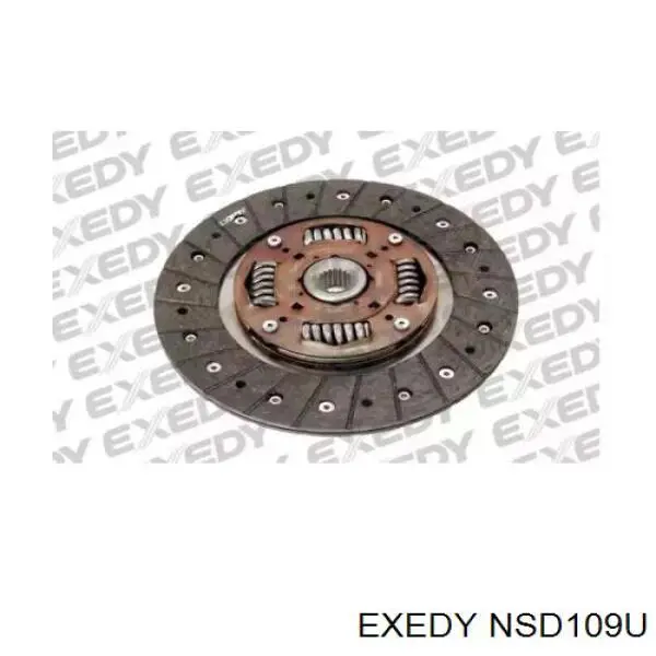 NSD109U Exedy диск зчеплення