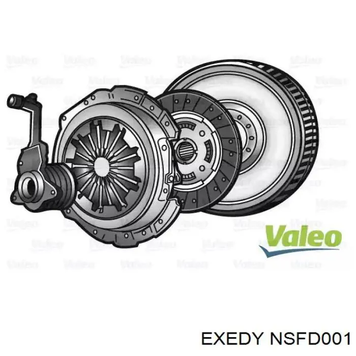 NSFD001 Exedy Демпферний маховик