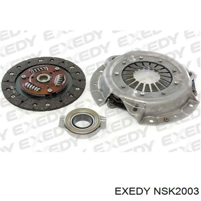 NSK2003 Exedy комплект зчеплення (3 частини)