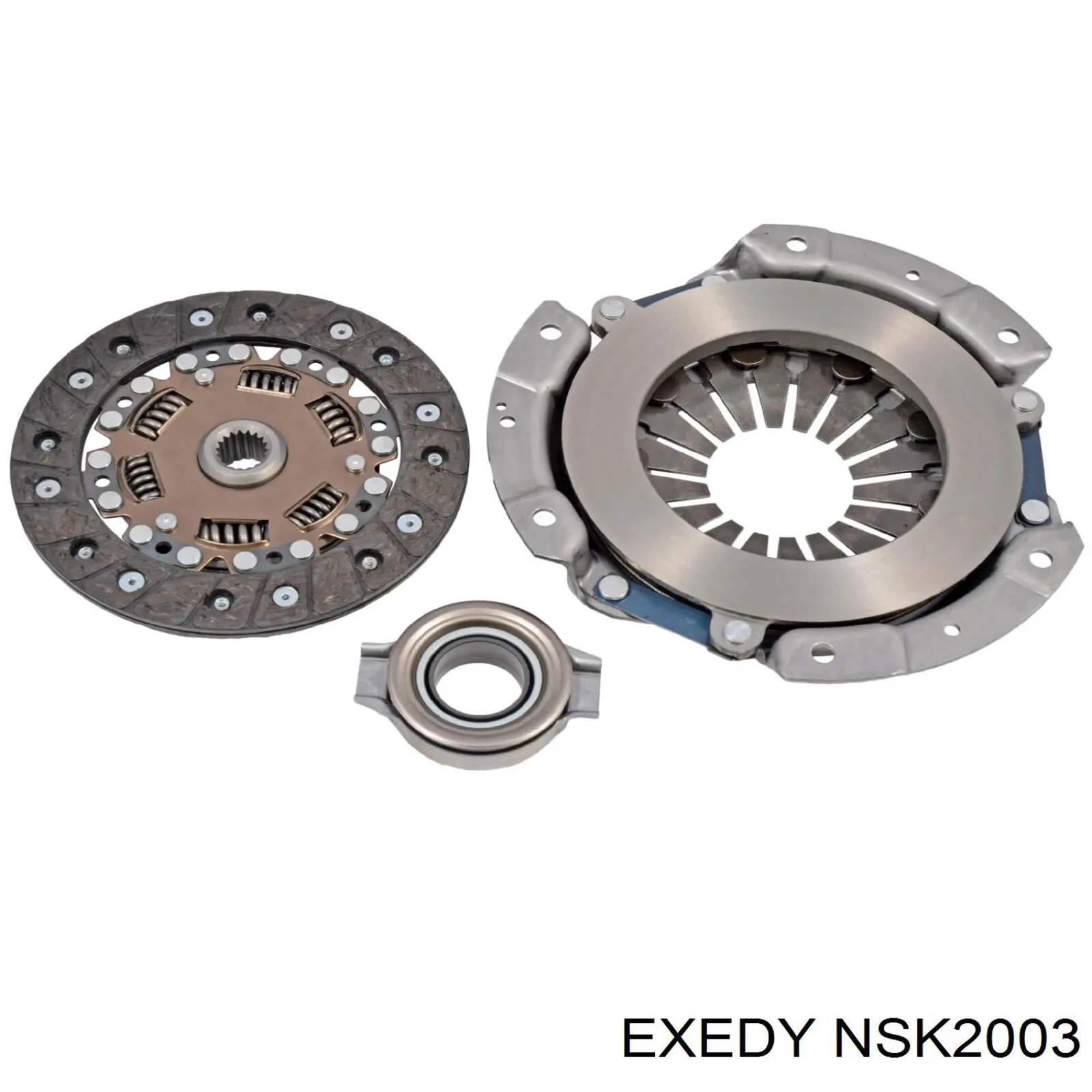 Комплект зчеплення (3 частини) Exedy NSK2003 ціна, від 80.45 USD