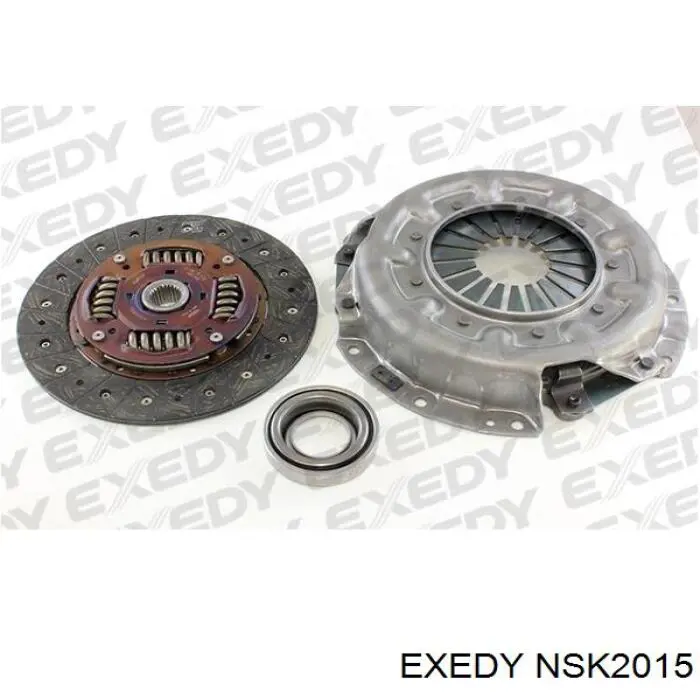 Комплект зчеплення (3 частини) Exedy NSK2015 ціна, від 221.38 USD