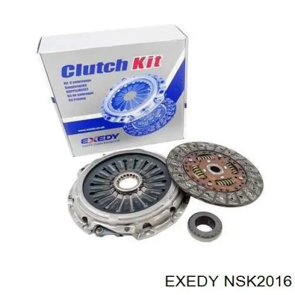 Комплект зчеплення (3 частини) Exedy NSK2016 ціна, від 351.46 USD