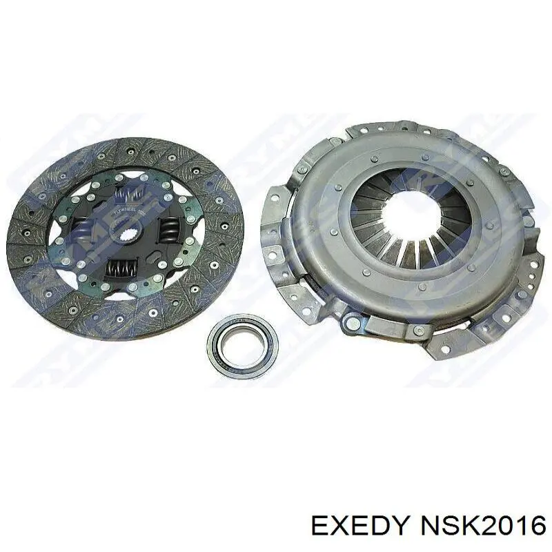 Купити NSK2016 Exedy Комплект зчеплення (диск, корзина, підшипник)