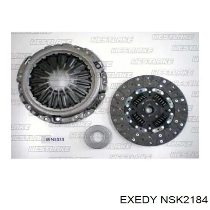Комплект зчеплення (3 частини) Exedy NSK2184 ціна, від 231.71 USD