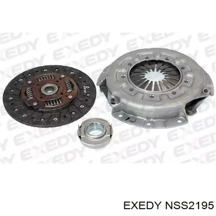 Комплект зчеплення (3 частини) Exedy NSS2195 ціна, від 113.63 USD