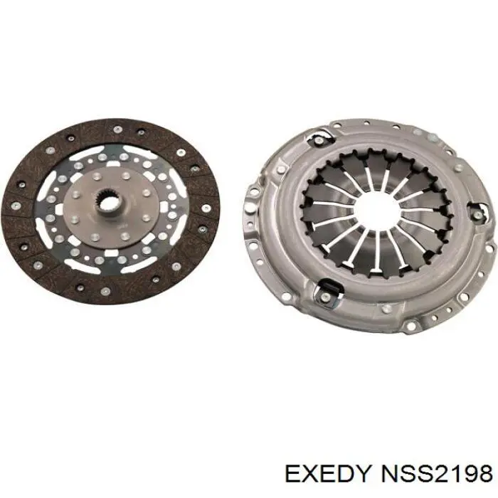 NSS2198 Exedy Зчеплення в зборі
