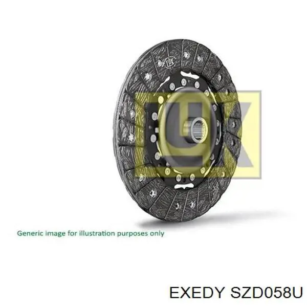 Купити F38005 NKK Диск зчеплення