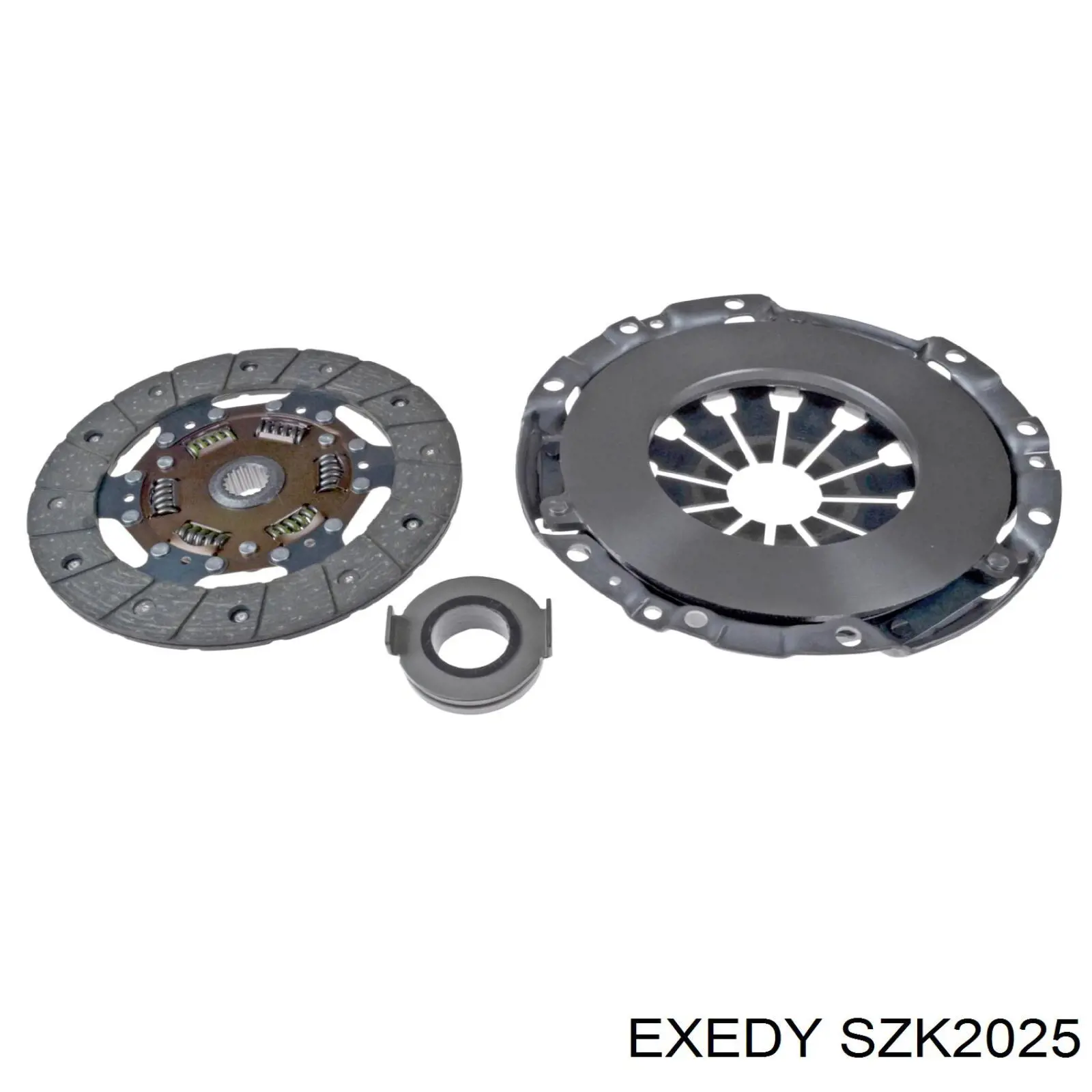 SZK2025 Exedy комплект зчеплення (3 частини)