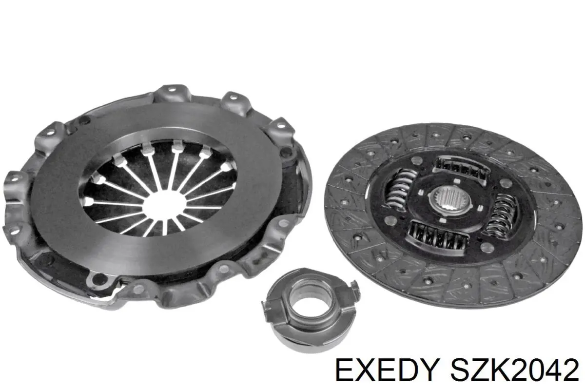 Комплект зчеплення (3 частини) SZK2042 Exedy