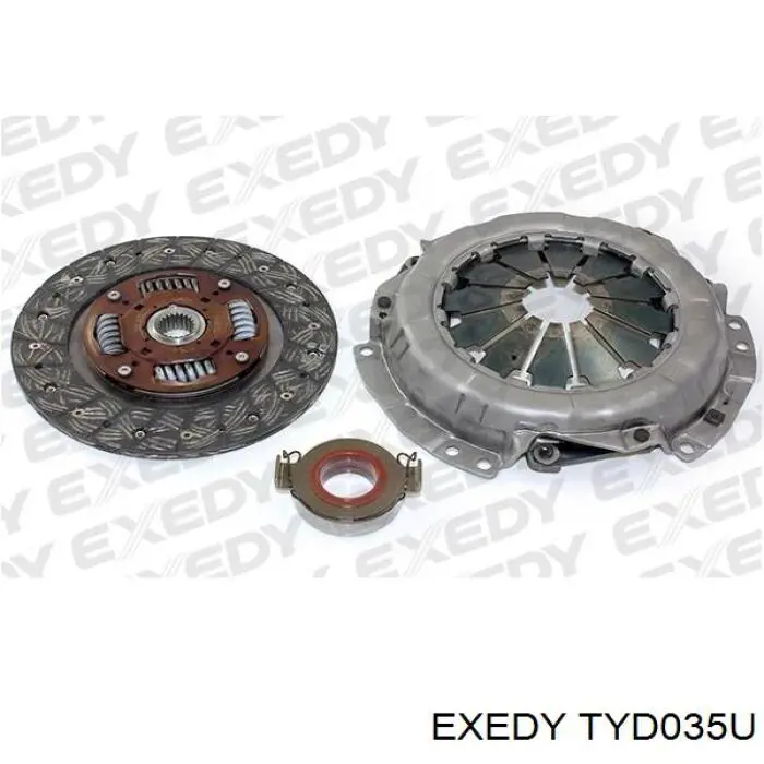 Зчеплення Exedy TYD035U ціна, від 33.96 USD