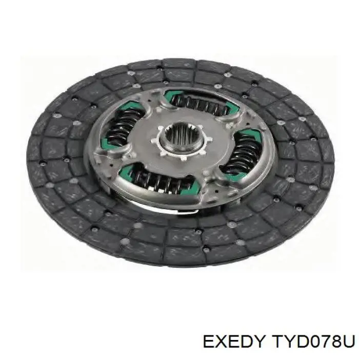 TYD078U Exedy диск зчеплення