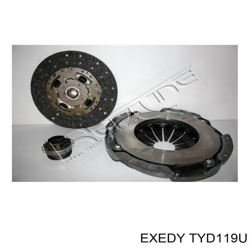 Диск зчеплення TYD119U Exedy