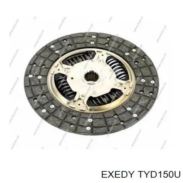 TYD150U Exedy диск зчеплення