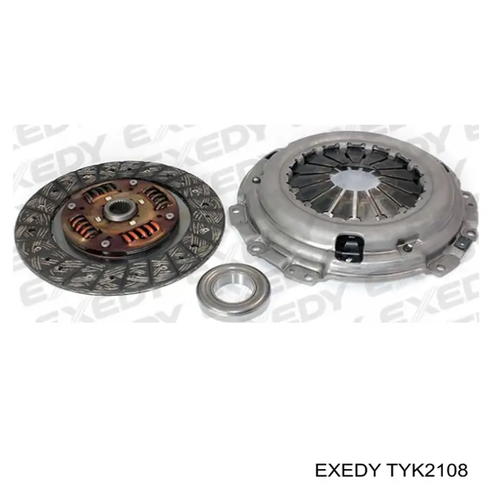 Комплект зчеплення (3 частини) Exedy TYK2108 ціна, від 186.85 USD