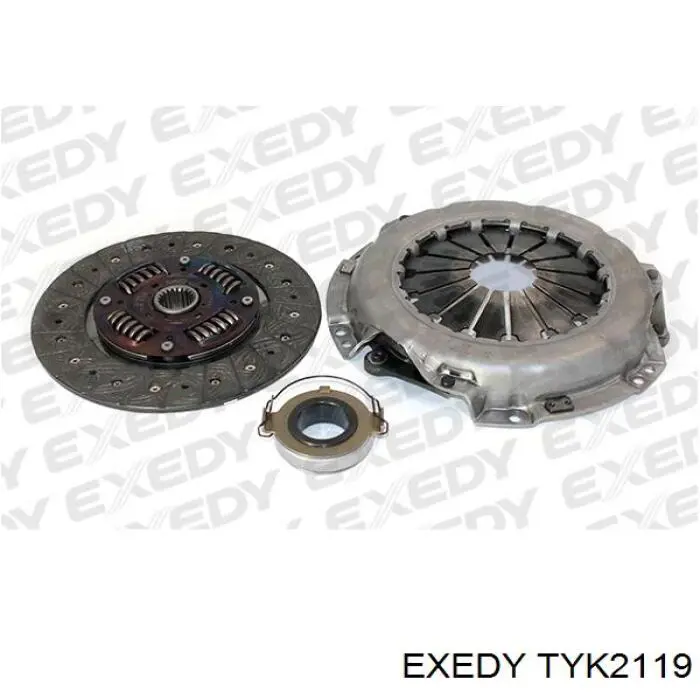 Купити TYK2119 Exedy Комплект зчеплення (диск, корзина, підшипник)