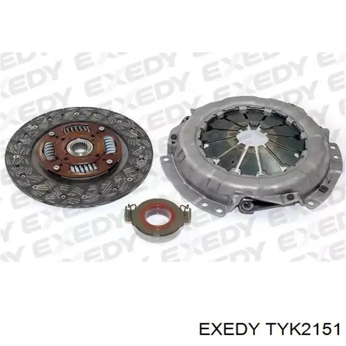 TYK2151 Exedy комплект зчеплення (3 частини)