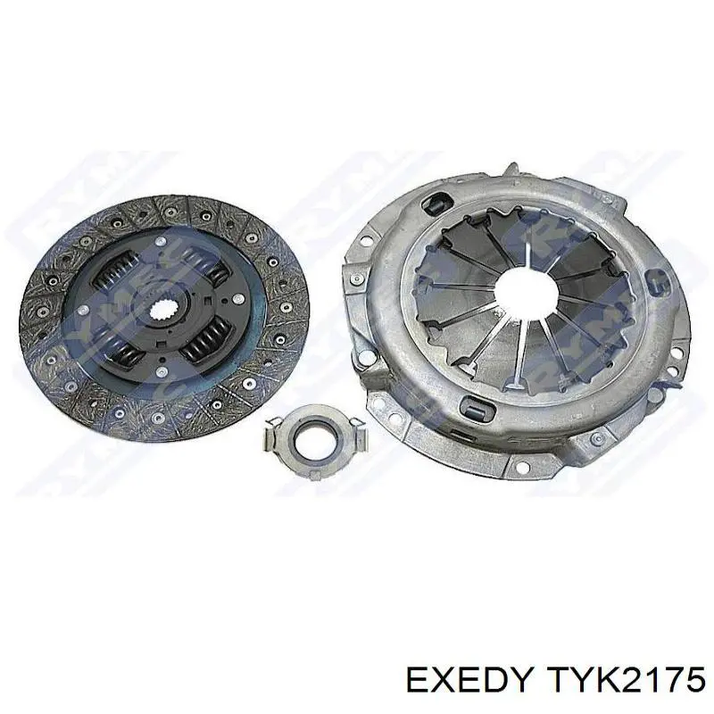 Комплект зчеплення (3 частини) Exedy TYK2175 ціна, від 68.09 USD
