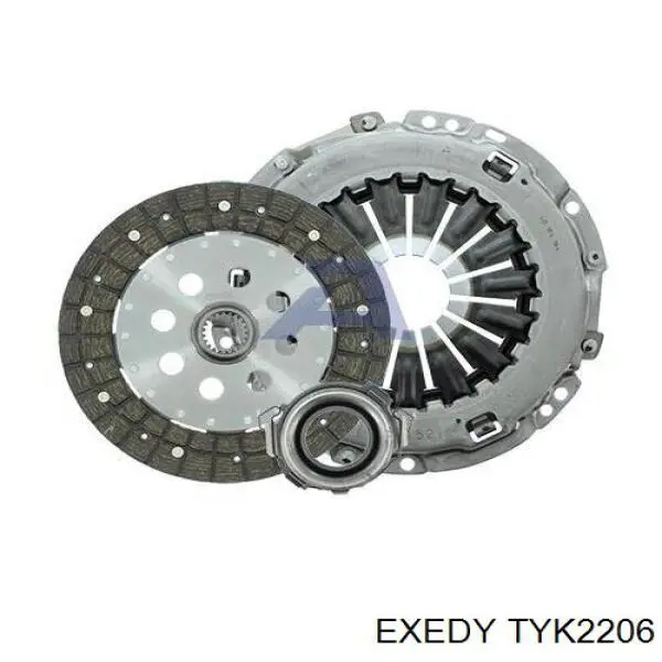 TYK2206 Exedy комплект зчеплення (3 частини)