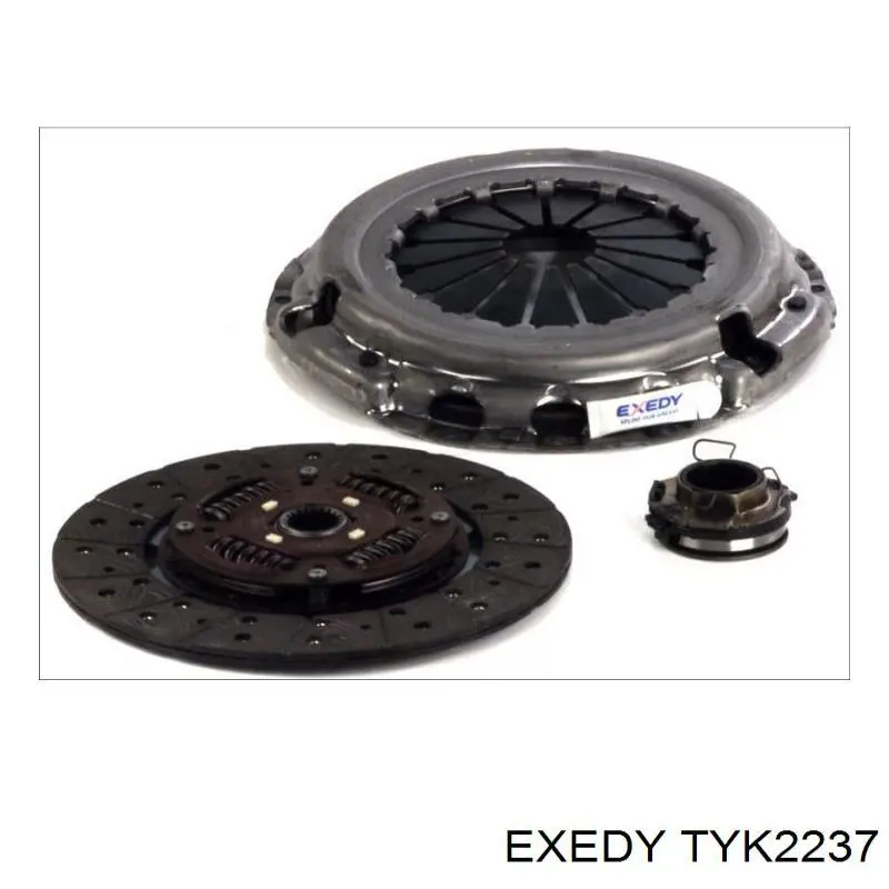 TYK2237 Exedy комплект зчеплення (3 частини)