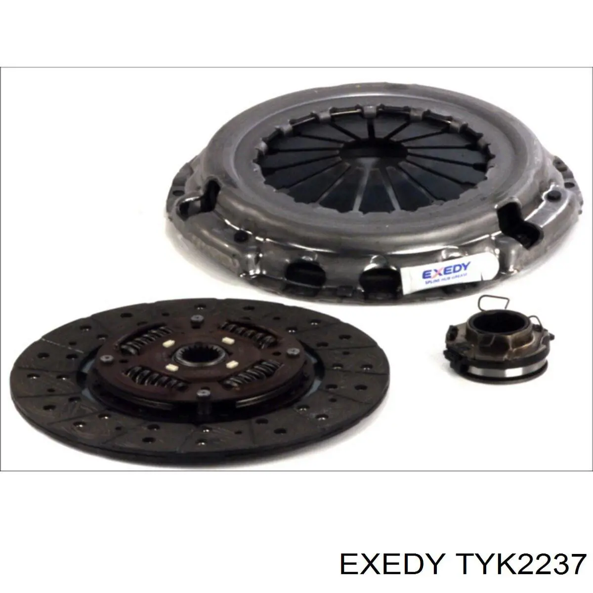 Комплект зчеплення (3 частини) Exedy TYK2237 ціна, від 183.05 USD