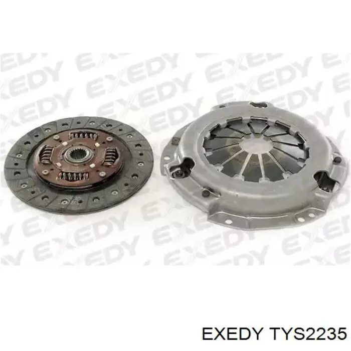Купити TYS2235 Exedy Комплект зчеплення (диск, корзина, підшипник)