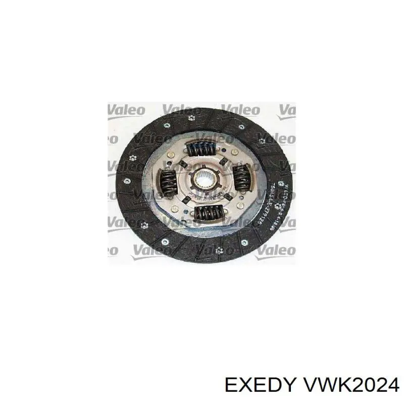 VWK2024 Exedy комплект зчеплення (3 частини)