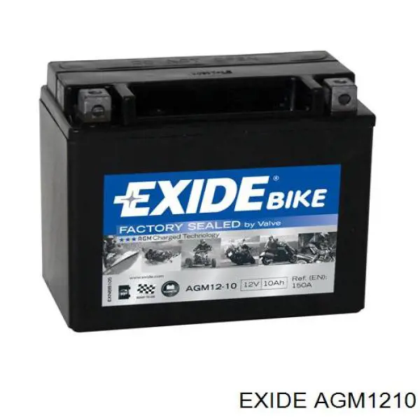 Купити AGM1210 Exide Автомобільна батарея