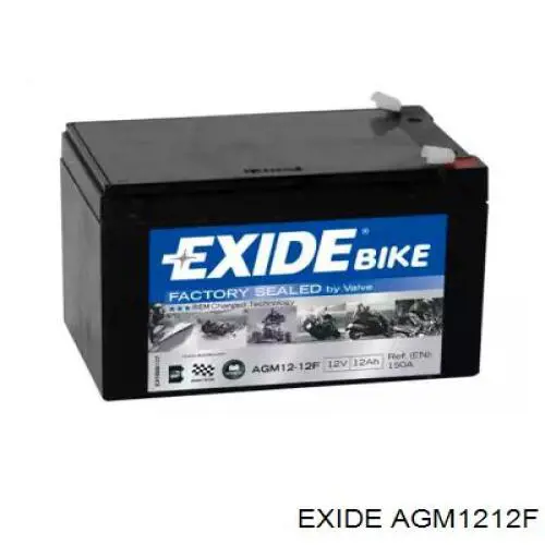 Батарея акумуляторна Exide AGM1212F ціна, від 49.11 USD