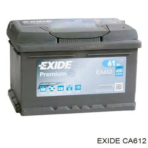 CA612 Exide акумуляторна батарея, акб