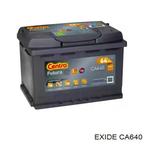 CA640 Exide акумуляторна батарея, акб
