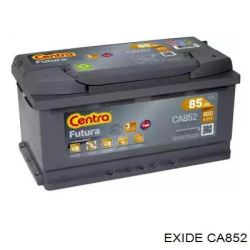 Батарея акумуляторна Exide CA852 ціна, від 154.00 USD