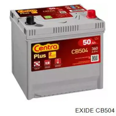 CB504 Exide Авто акумулятор
