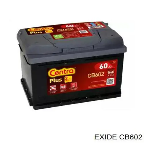 CB602 Exide Авто акумулятор