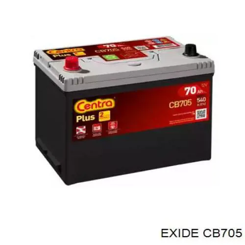 Батарея акумуляторна Exide CB705 ціна, від 124.70 USD