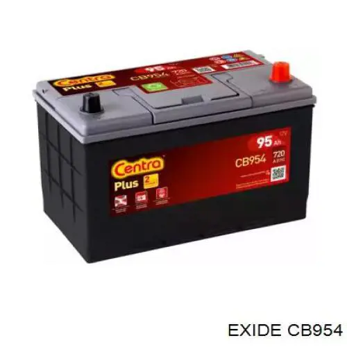 Батарея акумуляторна Exide CB954 ціна, від 166.41 USD