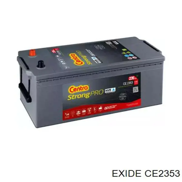 Батарея акумуляторна Exide CE2353 ціна, від 401.43 USD