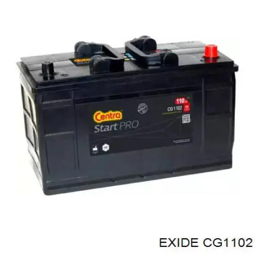 CG1102 Exide Авто акумулятор