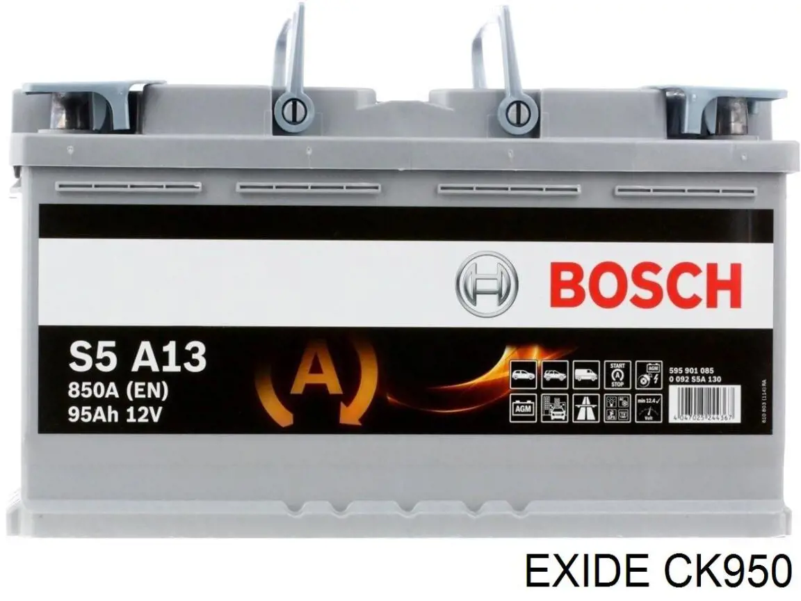Батарея акумуляторна Exide CK950 ціна, від 162.06 USD
