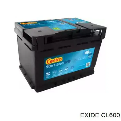 CL600 Exide Авто акумулятор