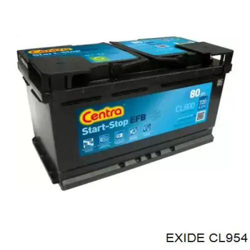 Батарея акумуляторна Exide CL954 ціна, від 199.86 USD