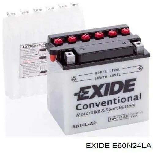 Батарея акумуляторна Exide E60N24LA ціна, від 103.70 USD