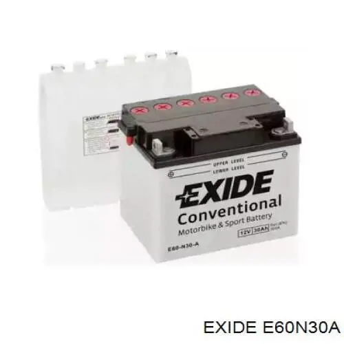 E60N30A Exide Авто акумулятор