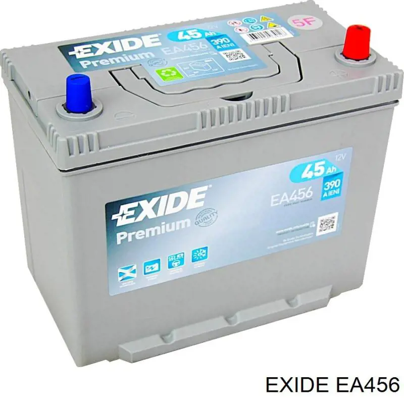 EA456 Exide акумуляторна батарея, акб