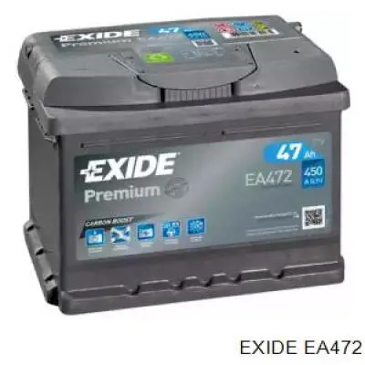 Батарея акумуляторна Exide EA472 ціна, від 79.96 USD