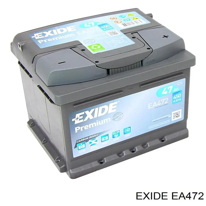 EA472 Exide акумуляторна батарея, акб