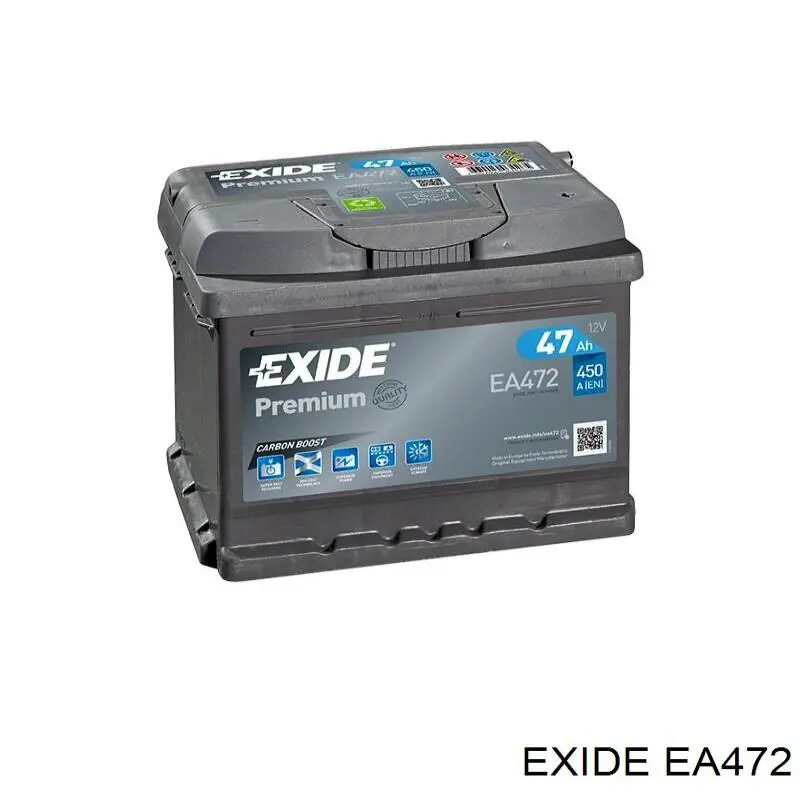 EA472 Exide Авто акумулятор