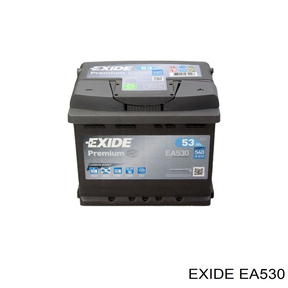 Акумуляторна батарея, АКБ EA530 Exide