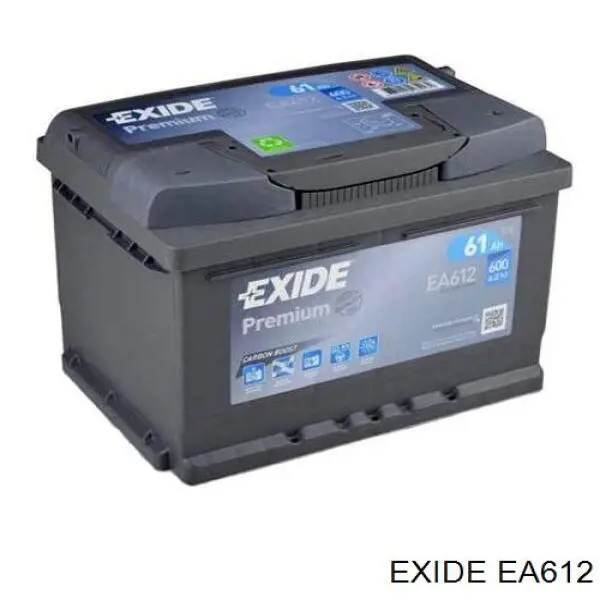 Акумуляторна батарея, АКБ Exide EA612