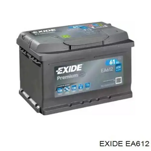 Купити EA612 Exide Автомобільна батарея